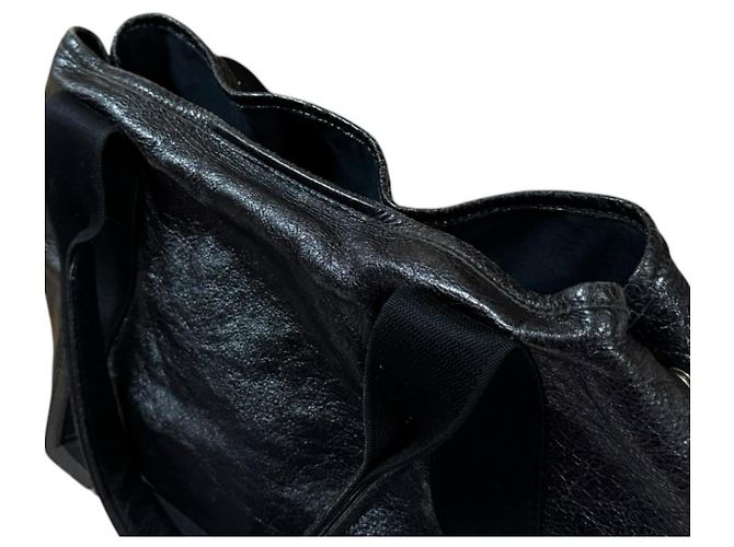 Everyday Borsa Tote Balenciaga Navy Cabas S Nero - vista 11