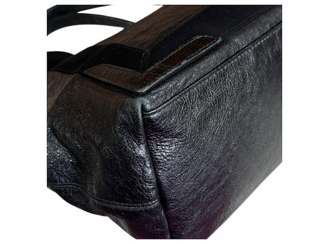 Everyday Borsa Tote Balenciaga Navy Cabas S Nero - vista 15