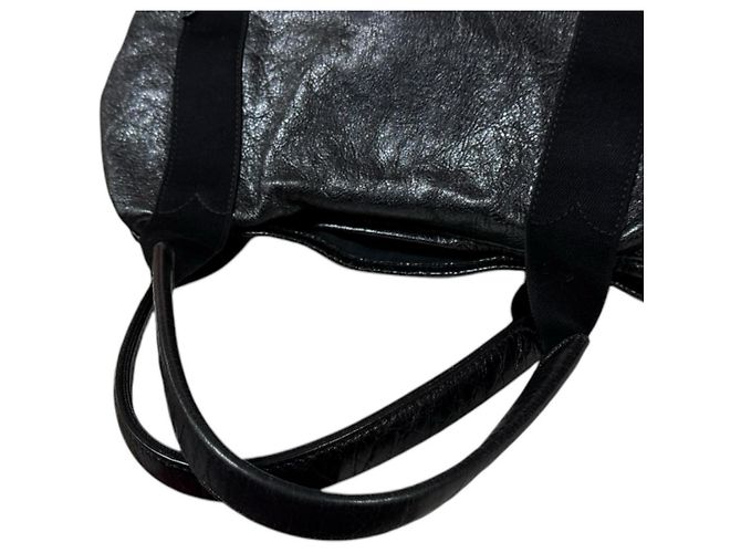 Everyday Borsa Tote Balenciaga Navy Cabas S Nero - vista 17