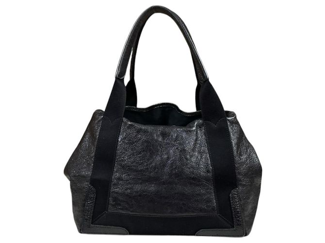 Everyday Borsa Tote Balenciaga Navy Cabas S Nero - vista 3