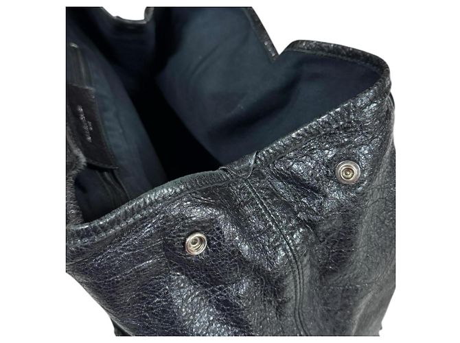 Everyday Borsa Tote Balenciaga Navy Cabas S Nero - vista 7