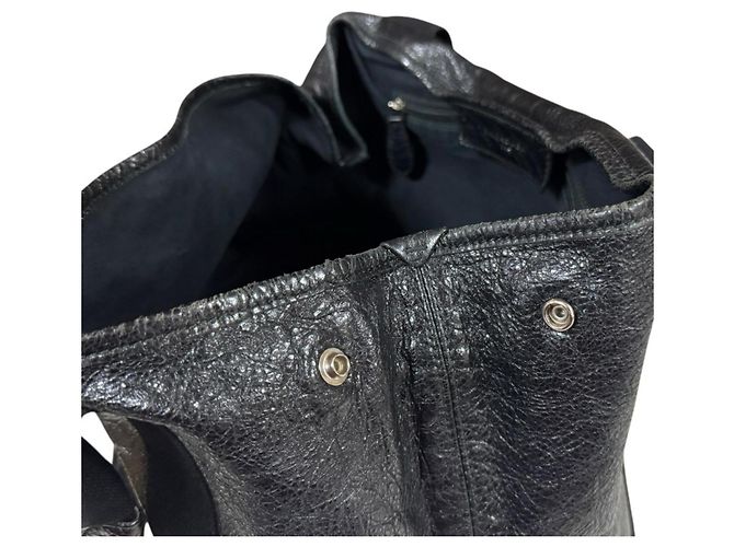 Everyday Borsa Tote Balenciaga Navy Cabas S Nero - vista 8