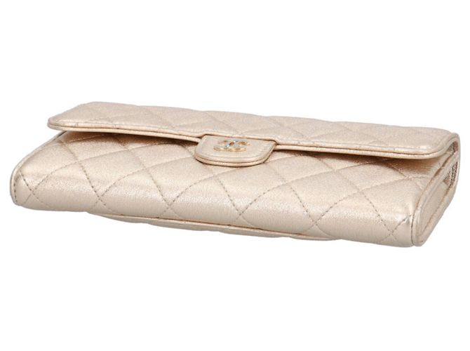 Timeless Cartera Long Classic de Chanel Dorado - vista 4