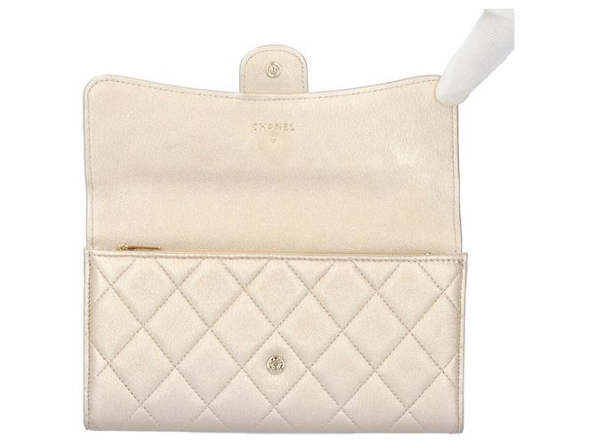 Timeless Cartera Long Classic de Chanel Dorado - vista 5