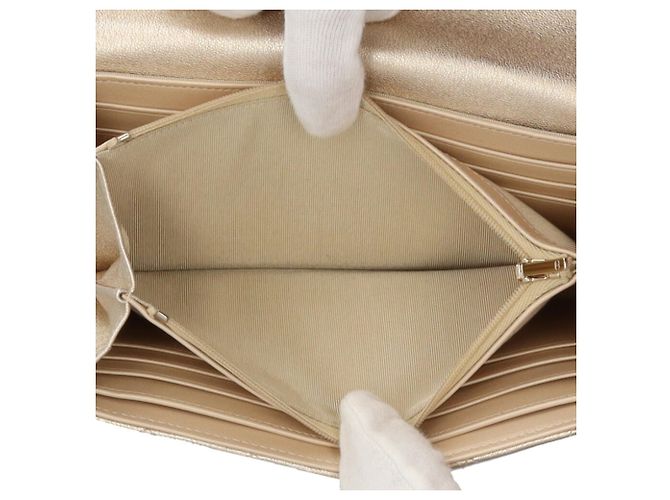 Timeless Cartera Long Classic de Chanel Dorado - vista 7