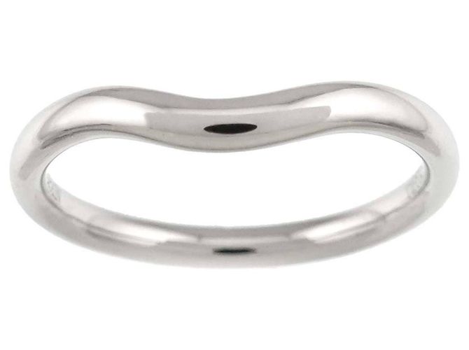 Anillo de banda curva Tiffany & Co. en platino - vista 2