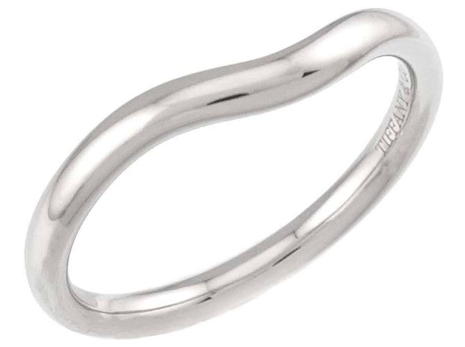 Anillo de banda curva Tiffany & Co. en platino - vista 5