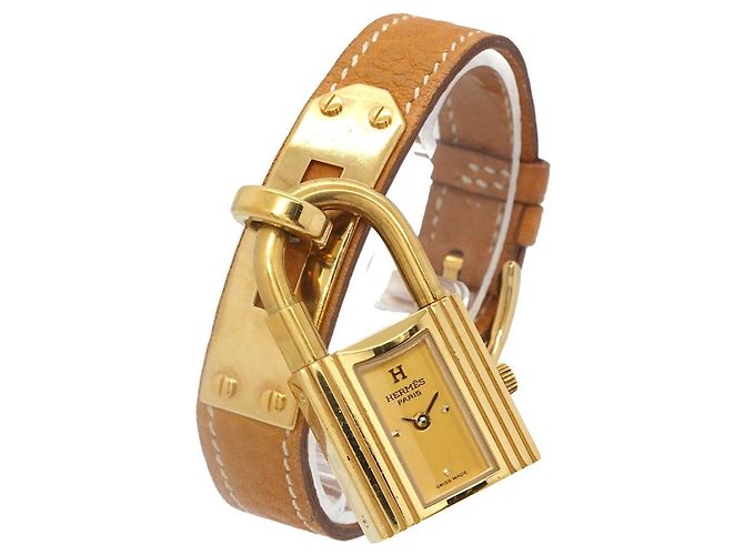 Relógio Hermès Kelly para mulheres em ouro com quartzo - vista 3