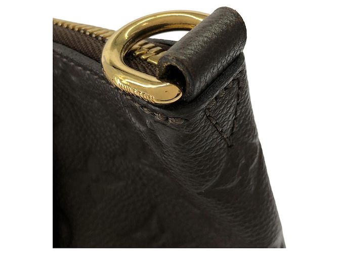 Sac à l'épaule Louis Vuitton Monogram Empreinte Lumineuse PM Marron Marron foncé - vue 5