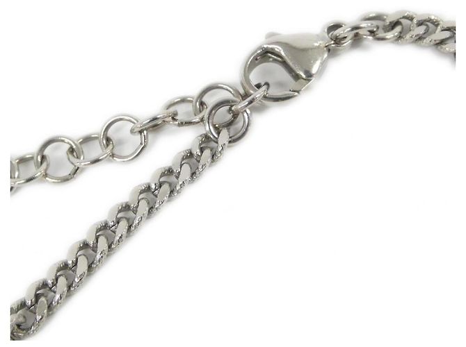 Timeless Pulsera Charm Chanel Plata Blanco - vista 4