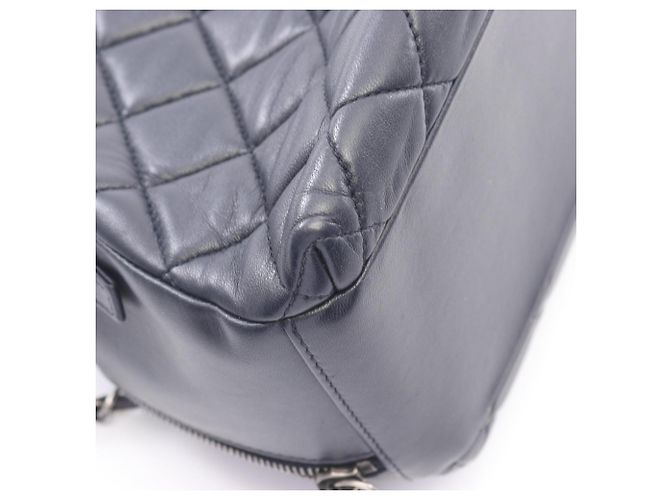Borsa Bowling Matelassé Chanel Blu navy - vista 7