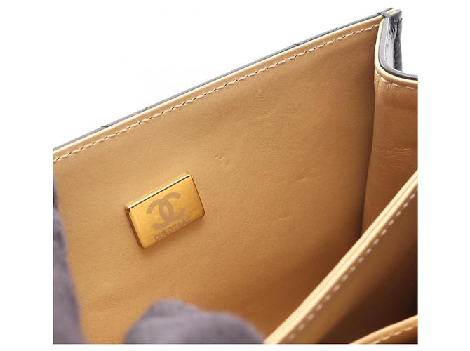 Borsa a tracolla mini Matelassé Chanel Nero - vista 7