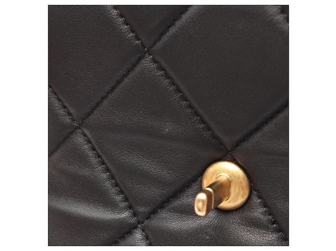 Borsa a tracolla mini Matelassé Chanel Nero - vista 8