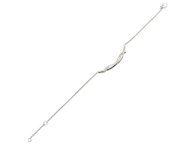 Bracciale con charm Cartier Entrelacés in oro bianco 18K Argento - vista 3