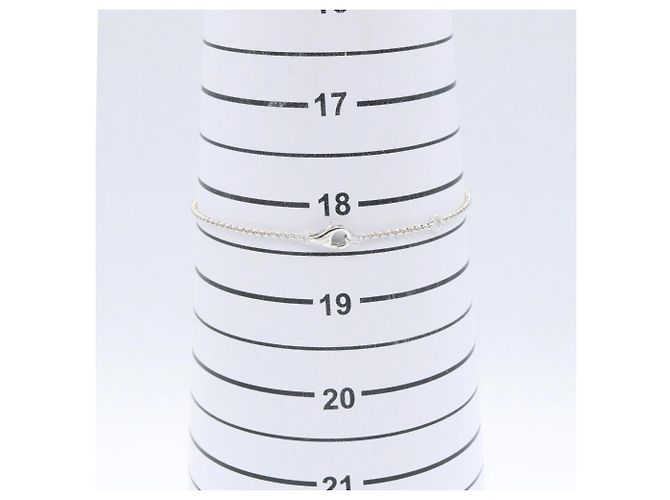 Bracciale con charm Cartier Entrelacés in oro bianco 18K Argento - vista 6