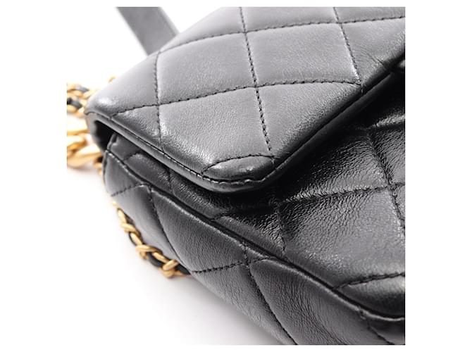 Borsa Mini Matelassé Chanel Nero - vista 9