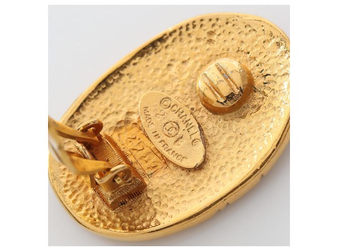 Chanel Coco Mark Clip-Ohrringe Golden - Ansicht 3