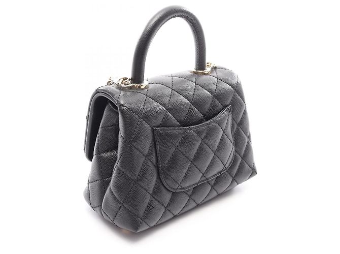 Bolsa Chanel Coco Handle XXS Preto - vista 2