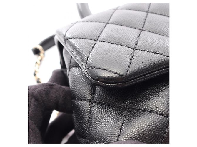 Bolsa Chanel Coco Handle XXS Preto - vista 7
