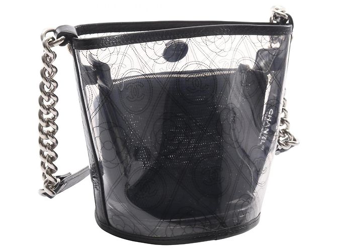 Borsa a Spalla Chanel Camellia Nero - vista 2
