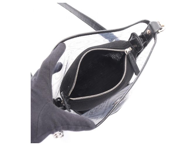 Borsa a Spalla Chanel Camellia Nero - vista 3