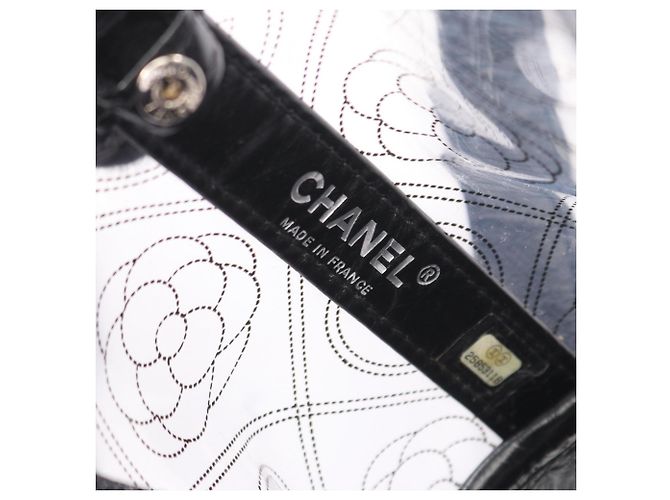 Borsa a Spalla Chanel Camellia Nero - vista 4