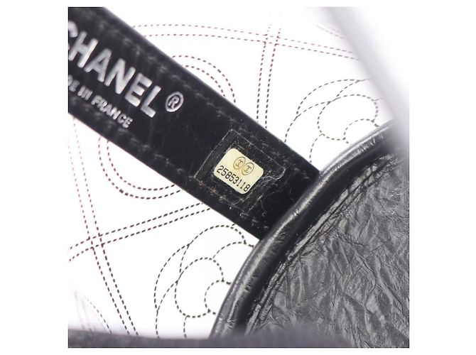 Borsa a Spalla Chanel Camellia Nero - vista 5
