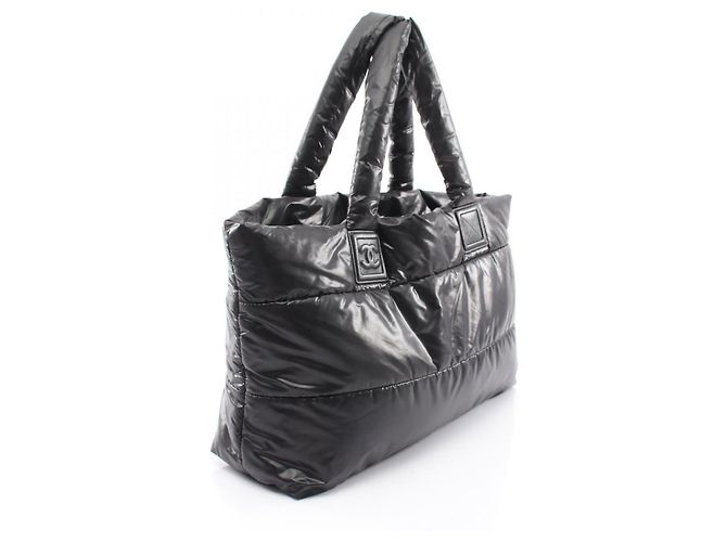 Borsa Tote Chanel Coco Cocoon Nero - vista 2