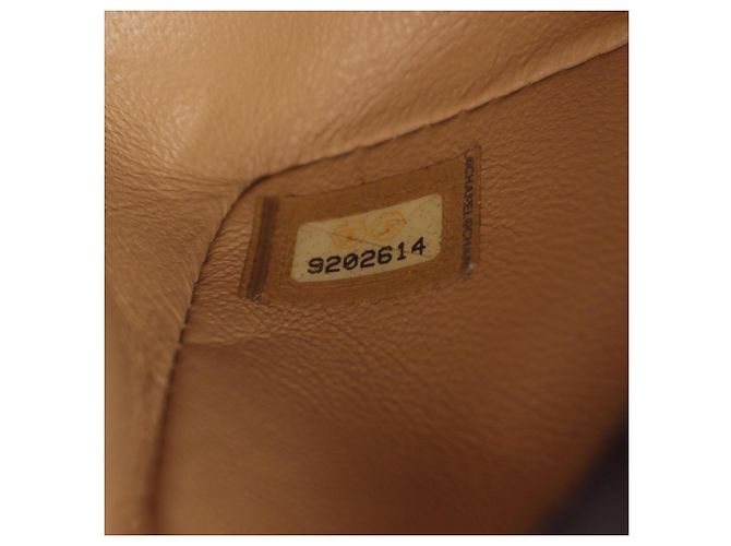 Borsa a Spalla Chanel Mini Matelassé Beige - vista 5