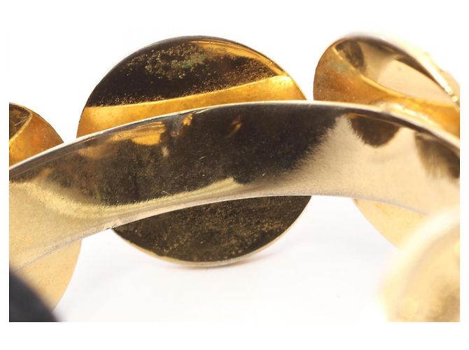 Pulsera rígida Chanel Coco Mark Dorado - vista 6