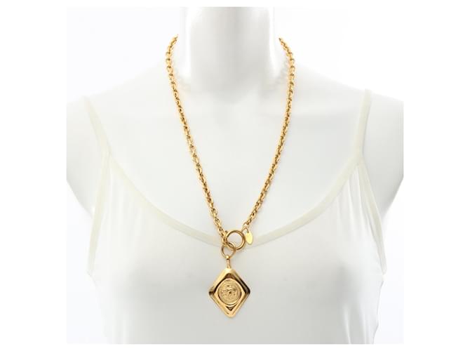 Collana Chanel Coco Mark placcata oro D'oro - vista 6