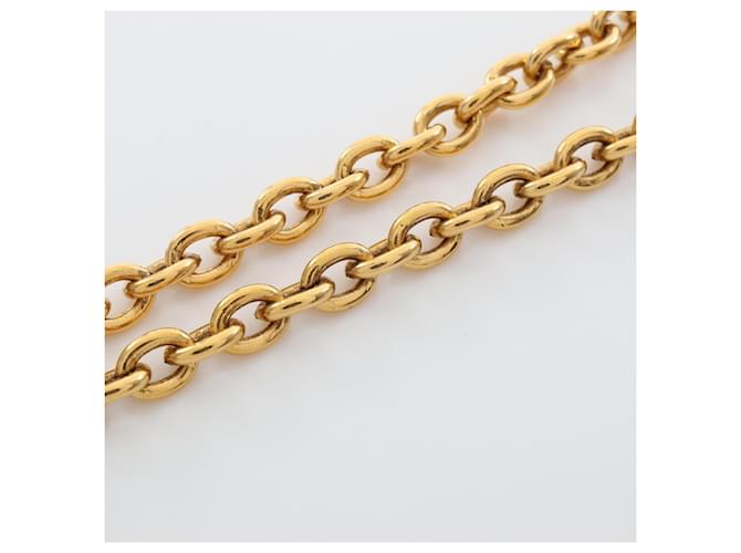 Collana Chanel Coco Mark placcata oro D'oro - vista 8