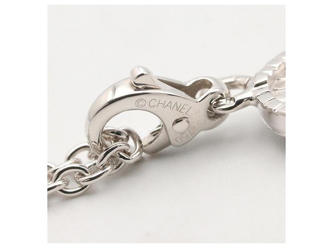Collana CHANEL CHANEL Motif Porta Argento - vista 3