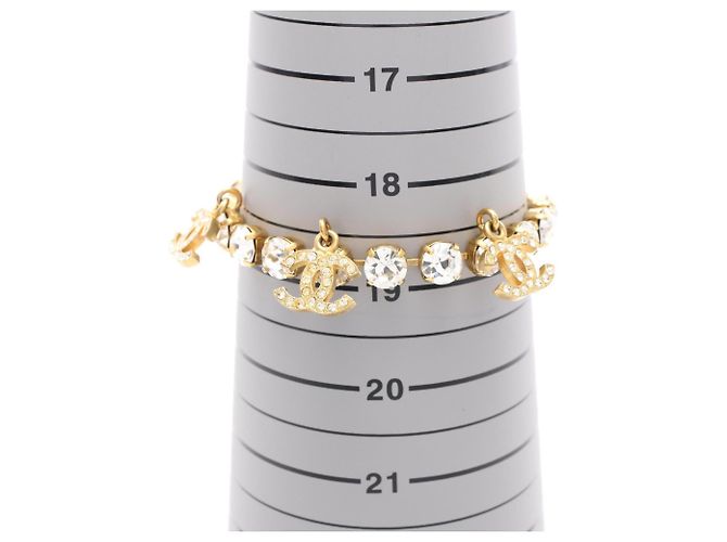 Chanel Coco Mark Charm-Armband Golden - Ansicht 6
