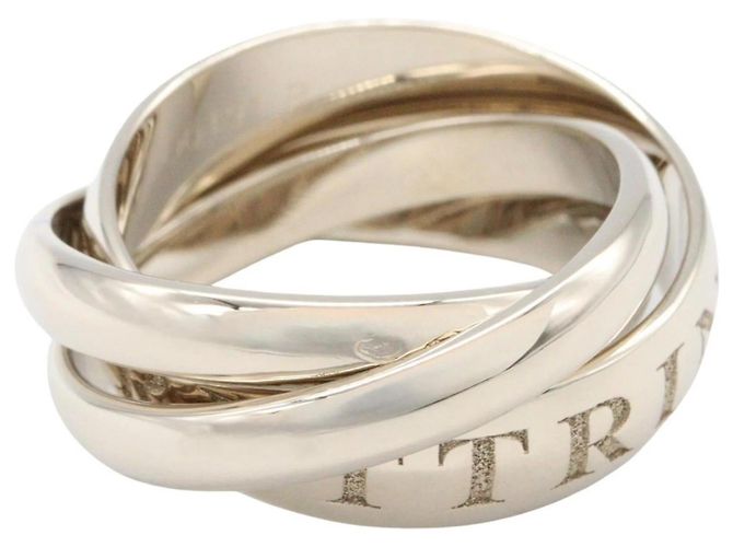 Cartier Trinity Ring aus Weißgold Silber - Ansicht 2