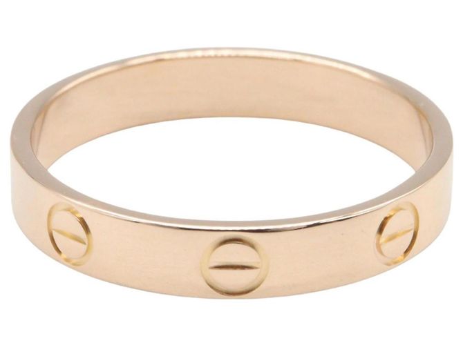 Anello Mini Love in oro rosa 18K Cartier D'oro - vista 2
