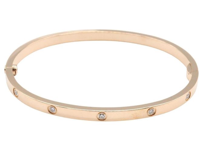 Cartier Charm-Armband aus 18K Roségold mit Diamanten Golden - Ansicht 2