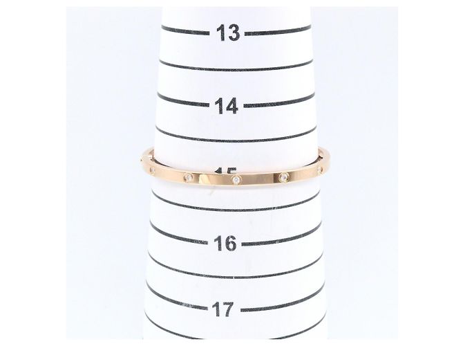 Cartier Charm-Armband aus 18K Roségold mit Diamanten Golden - Ansicht 6