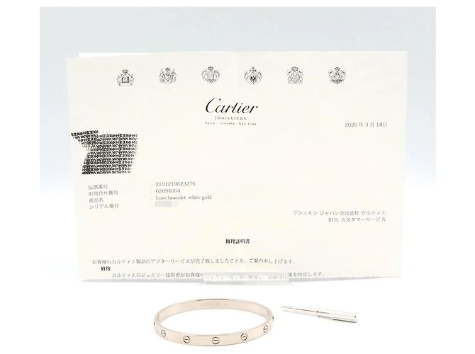 Bracciale Cartier Love Argento - vista 6