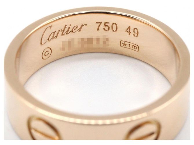 Anello Love di Cartier in oro rosa 18K D'oro - vista 3