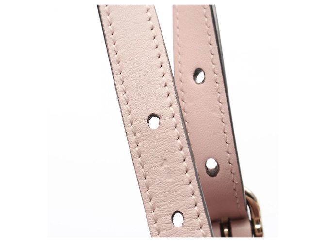 Borsa Tote Gucci GG Emblem Guccissima Rosa - vista 9