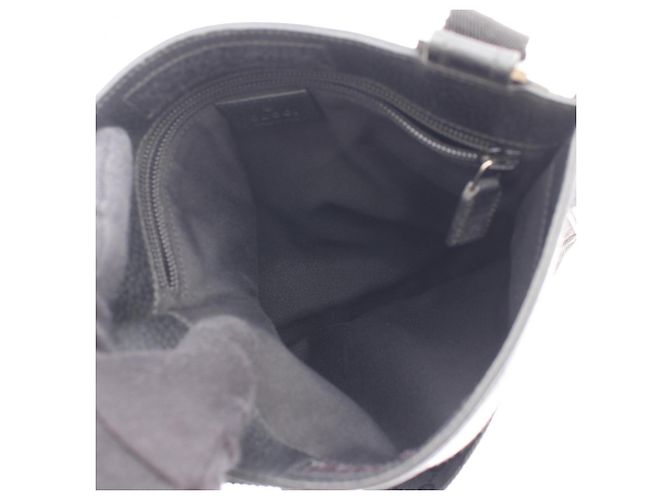 Borsa a Spalla Gucci GG Canvas Nero - vista 3