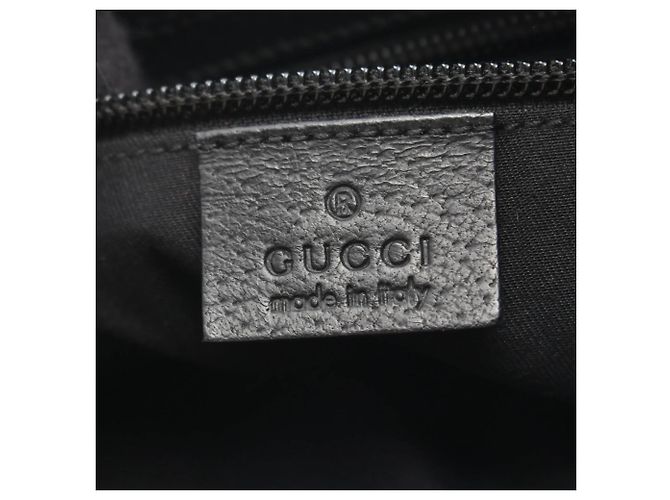 Borsa a Spalla Gucci GG Canvas Nero - vista 4