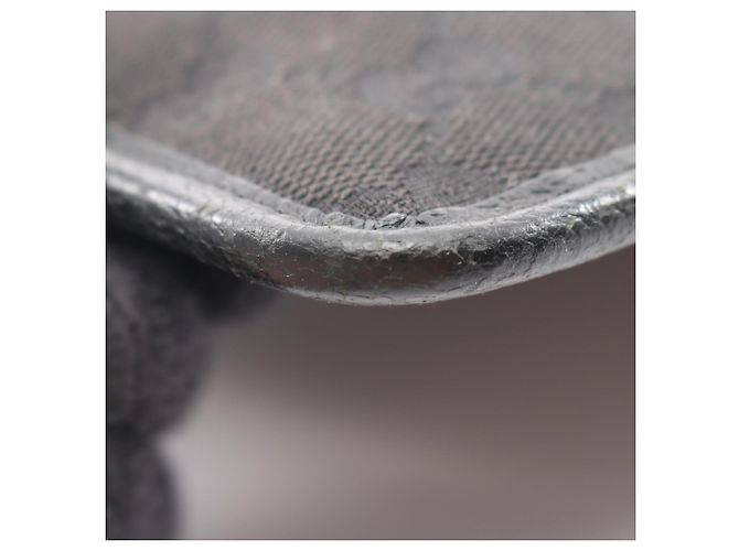 Borsa a Spalla Gucci GG Canvas Nero - vista 5