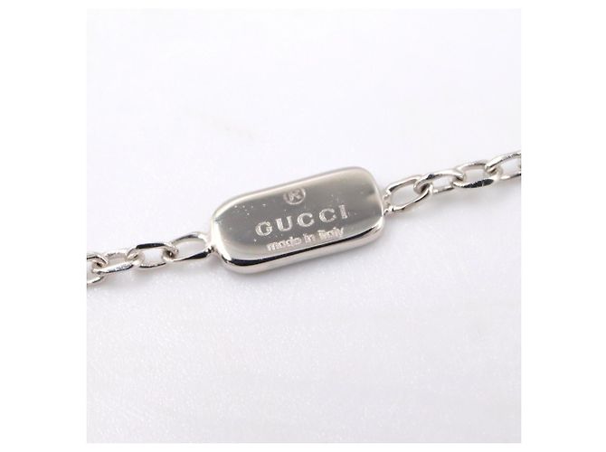 Collana Gucci Icon in oro bianco 18K Argento - vista 3