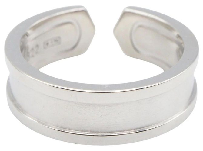 Anello C2 Small Band in oro bianco 18K Cartier Argento - vista 3