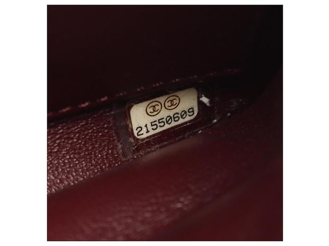 Borsa a Spalla Chanel Trendy CC Bordò - vista 5