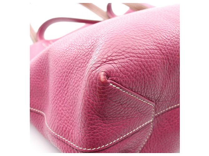 Hermès Borsa Tote Hermes Double Sens 45 Marrone Rosa - vista 10