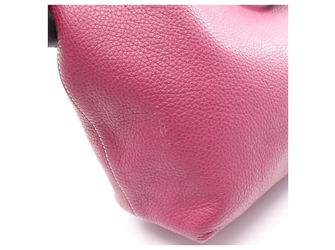 Hermès Borsa Tote Hermes Double Sens 45 Marrone Rosa - vista 12