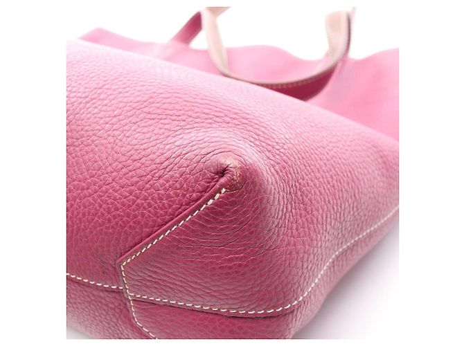 Hermès Borsa Tote Hermes Double Sens 45 Marrone Rosa - vista 9